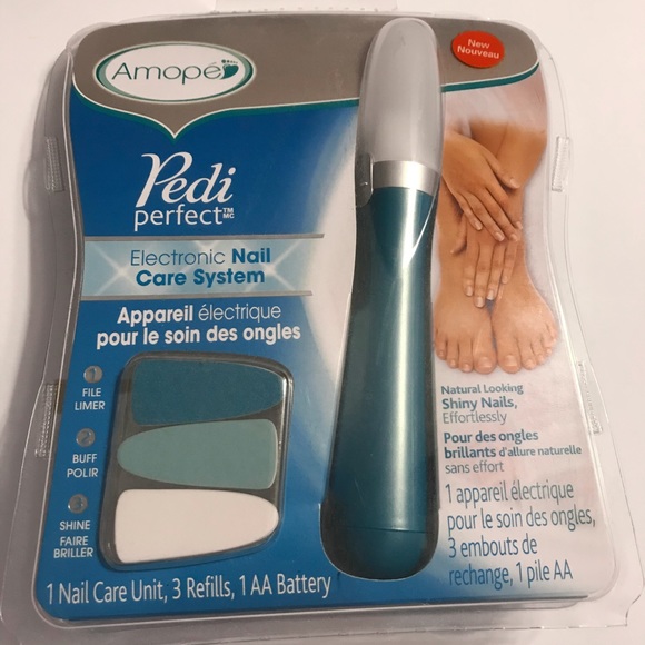NEW! Amope Pedi Perfect Electronic Nail Care System File / Buff / Shine - Picture 10 of 10